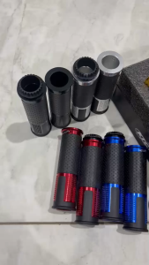 HANDGRIP KTC HANFAT CNC UNIVERSAL BISA SEMUA MOTOR SET KANAN KIRI ORIGINAL KTC ZM55