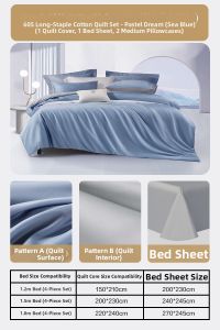 Mercury | Luxury Satin Cotton Bedding 4-Piece Set