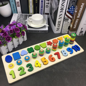 Educational Building Blocks Toy for Children 1-2-3 Years Old Baby Recognize Numbers Develop Intelligence Brain Puzzles for Girls And Boys
