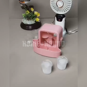 HOME+HOUND No-drilling Wall-mounted Fan Cooler for Home Hanging Type with Ice Cube Tray for Rapid Cooling