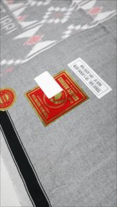 Sarung Goyor Ketjapi Manggis Polos Tenun Halus