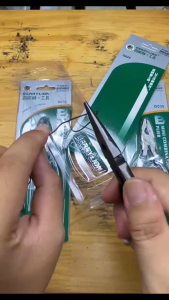 Combo 3 cây Kìm mỏ bằng kìm mỏ nhọn mỏ cắt 125mm