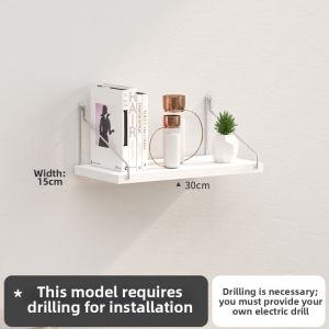 No-drill Wall Mount Shelf Bracket