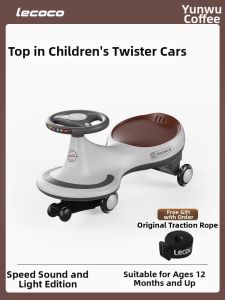 LEKA | 4 Wheel Flash Silent Swivel Childrens Tumbler Cart