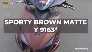 Diton Premium Y9163 Sporty Brown Matte Doff Y 9163 Yamaha Colors Motorcycle Spray Paint 400ml