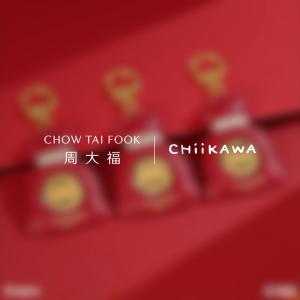 CHOW TAI FOOK Chiikawa CNY 999 Gold coin R39851-R39853