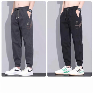 TUCANO | Icy Silk Work Pants Loose Drawstring Nine-tenths Length