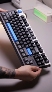 Bàn Phím Cơ IQUNIX EZ80 Hall Effect 80% TKL 87 Phím Rapid Trigger 0.005mm Polling Rate 8000Hz – Black / Dark Side RS
