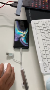 Bộ Chuyển Đổi USB Type-C Sang 4 cổng Usb 3.0 2.0 Cho Laptop / Điện Thoại