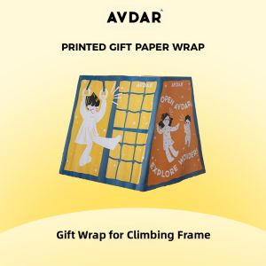 AVDAR | Cute Cartoon Gift Wrapping Paper for Children Birthday
