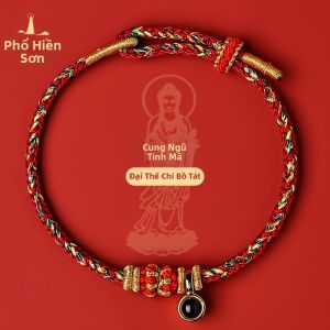 PUTUOSHAN | Dây Chuyền Đỏ May Mắn cho Người Sinh Năm Ngựa 2026