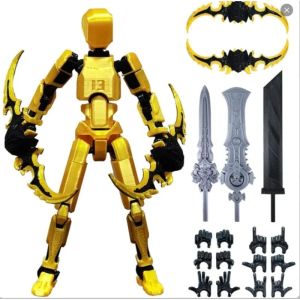 Birthday Gift Dummy 13 Action Figure Assemble Well Titan Multi-articular Robot 3D Printer Movable Stress Relief Decompression