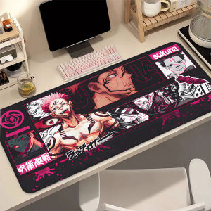 Bandai | J-Jujutsu K-Kaisen Ryomen Sukuna Anime XXL Gaming Mouse Pad Desk Mat Non Slip Rubber Base Smooth Surface Laptop PC Accessories
