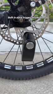 Motorcycle Alarm Disc Lock Anti Theft Wheel Brake Lock Waterproof Security Siren Lock for Motorbike Bike