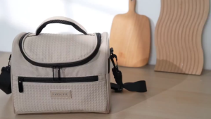 New Tote Cooler Lunch Bags Portable Outdoor Picnic Office School Insulation Bag with Shoulder Strap