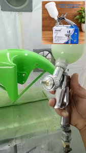 Súng phun sơn mini Auarita MP-102 Béc 1.0mm phun màu phun bóng hàng chính hãng