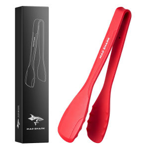 Mad Shark | Heat Resistant Silicone Food Tongs