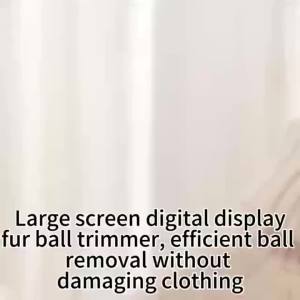 Electric Fabric Shaver with LED Light - Rechargeable Lint Remover & Pilling Trimmer for Clothes Sweaters and Upholstery