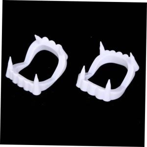 Trang Trí Răng Nhựa Màu Trắng Halloween Ký Ức Của Một Quái Vật Vai Trò Trong Trò Chơi Đồ Dùng Biểu Diễn Đồ Dùng Biểu Diễn