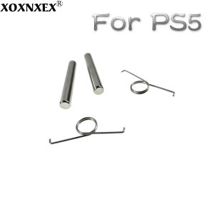Replacement Swivel Handle Spindle Column and L2 R2 Trigger Button Spring Metal 4 in 1 For PS5 Controller