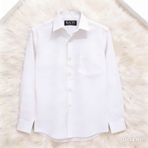 (COD)✅KEMEJA POLOS PRIA WARNA PUTIH BERSIH✔️KEMEJA KERJA//KEMEJA FORMAL✔️✔️