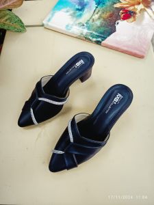 Sendal Sepatu Wanita Hells Hak 5 Cm Sandal Sepatu Slop festa
