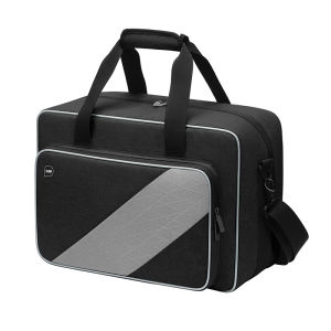 กระเป๋าใส่เครื่องเกม Sony PS5 Slim BUMF กระเป๋าใส่เครื่องเกมแบบสะพายไหล่สองข้างพร้อมช่องใส่จักรกลและจอแสดงผลแบบไม่ต้องถอดฐาน