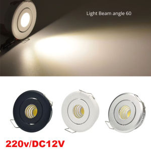 Mini LED Downlight Ceiling Spot Light COB 3W DIY Starry Sky Cabinet Lights Cut Home 40-45mm AC220V/DC12V
