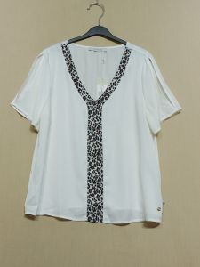 หลวม ลำลอง ผู้หญิง ฤดูร้อน รูปแบบใหม่ ทันสมัย ผ้าชีฟอง เสื้อเชิ้ตแขนสั้น พรางหุ่น หลากหลาย ลำลอง ผู้หญิง เสื้อเบลาส์