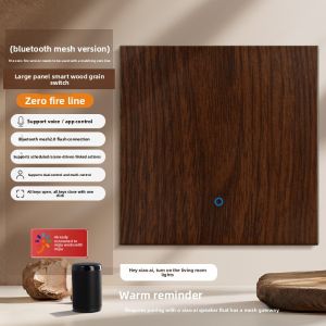 BaldeVance | Smart Retro Wooden Switch Panel