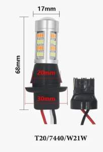 T20 7440 1156 signal Led dual color switchback light drl - stay as drl white and amber when u signal 12v extremely bright 3030 chipset