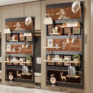 evesigar | Wall Mount Display Rack Wooden