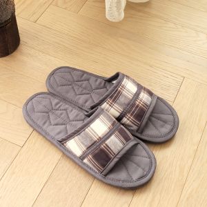 รองเท้าแตะผ้าชายหาดสไตล์เกาหลีสำหรับผู้ชาย รองเท้าแตะแบบสวมสบาย ระบายอากาศได้ดี ด้านล่างนุ่ม ดูดซับความชื้น รองเท้าแตะสำหรับใส่ในบ้าน