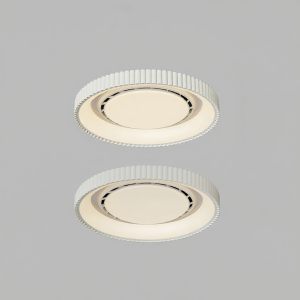 DGY | Retro Bladeless Fan and Light Eye-protecting Silent Integrated Ceiling Lamp