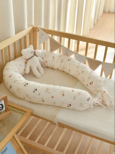 ANYOUBI | Cotton Gauze Bed Bumper Pillow For Newborns