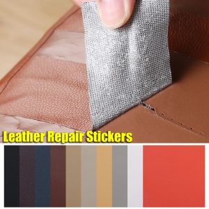 Self-Adhesive Leather Stickers for Sofa Bag Shoe Car Motor Seat Furniture Repair Patch Sticker 20*30cm