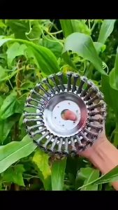 COD KIRIM CEPAT LISM Kepala Sikat Mata Pisau Mesin Potong Rumput Bulat Kawat Baja Weed Brush - LI2