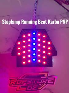 Stoplamp Running Lampu Rem Belakang Beat Karbu Pnp