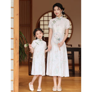Váy Hanfu Trẻ Em Quần Áo Phong Cách Trung Hoa Mẫu Dụng Cho Mẹ Và Con Váy Trẻ Em Thời Trang Mùa Hè Đa Năng Cho Cả Nhà