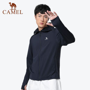 Cameljeans Summer Outdoor Sun Protection Clothing Men Ice Silk Jackets Anti-ultraviolet Anti-vinyl Windbreaker