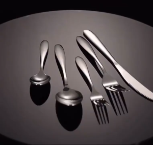 304 Stainless Steel High Quality Tableware Cutlery Table Fork Spoon Knife Chopsticks Utensils