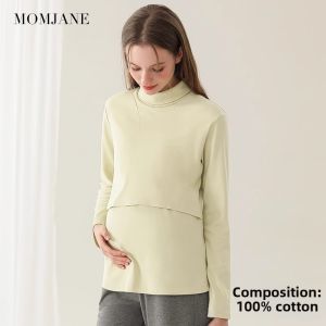 Mom Jane | Nursing Feeding Warm Cotton Maternity T-shirt