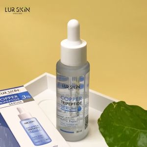 [พร้อมส่ง ส่งฟรี] Lur Skin Copper Tripeptide Serum 3% (30 ml) เซรั่มลดหลุมสิว ผิวกระชับ รูขุมขนเล็กลง รอยสิว (ซื้อ 1 แถม 1)