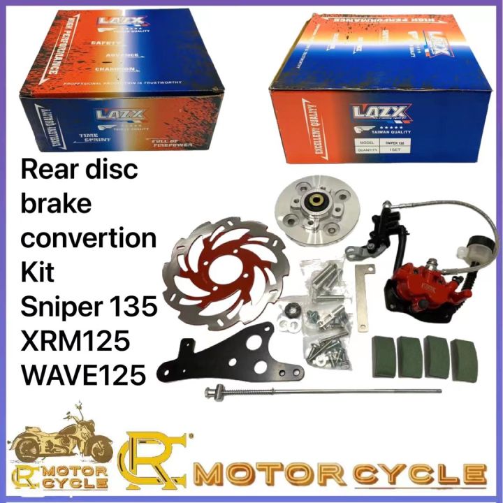 Rear disc brake convertion kit For xrm125/wave125 Sniper 135 | Lazada PH