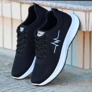 PP - Sepatu Sneaker Pria Jogging Olahraga DTR Bahan Mesh Trendy Remaja / Sepatu Anak Laki-Laki / Sepatu Anak Perempuan / Sepatu Sekolah Ukuran 36-43