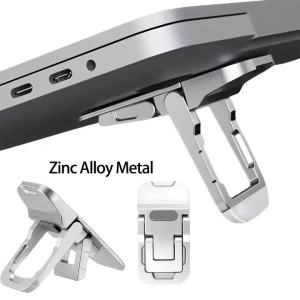 2 Chiếc Mini Di Động Có Thể Gập Lại Giá Đỡ Laptop Với 2 Góc Điều Chỉnh Được Khung Kim Loại Tự Dính Bàn Phím Máy Tính Nâng Vô Hình Giá Đỡ Máy Tính Xách Tay