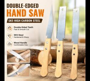 Woodworking Hand Saw DIY Serration Project Fine Tooth Precision Flat Saws for Flush Cutting Household Woodworking Tools 2026 New