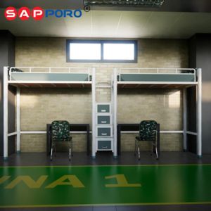 SAPPORO DUNKEN - Asrama Double Bed Set | Loft Bed Double Set