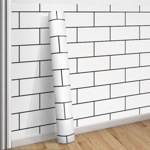 Giấy Dán Tường Cổ Điển 40cm Giấy Dán Tường Chống Ẩm Tự Dính Giấy Dán Tường Chống Thấm Nước Cho Tủ Bếp Trang Trí Nhà Cửa