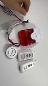 Combo 10 cái remote RM-100 + Mạch nhận tín hiệu RF 433Mhz DC 3.6V - 24V 2A